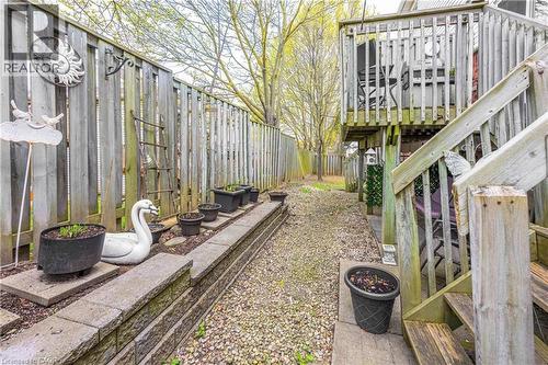 Tiered raised garden beds with stone block construction - 185 Highland Crescent Unit# 2, Kitchener, ON - 