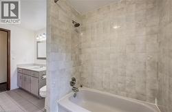 Fully tiled shower. - 