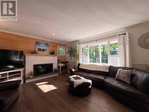 3045 Canoe Point Rd, Hilton Beach, ON - Indoor Photo Showing Living Room With Fireplace