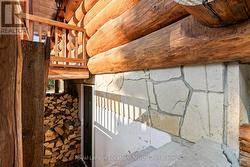 Separate entrance to basement - 