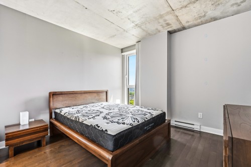 Chambre à coucher principale - 1701-235 Rue Peel, Montréal (Le Sud-Ouest), QC - Indoor Photo Showing Bedroom