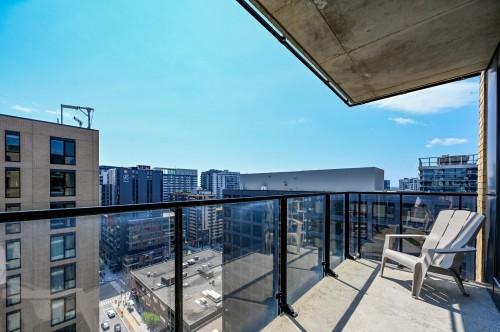 Balcon - 1701-235 Rue Peel, Montréal (Le Sud-Ouest), QC - Outdoor With Exterior
