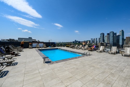 Piscine - 1701-235 Rue Peel, Montréal (Le Sud-Ouest), QC - Outdoor With In Ground Pool