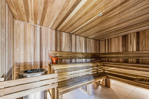Sauna - 1701-235 Rue Peel, Montréal (Le Sud-Ouest), QC - Indoor Photo Showing Other Room