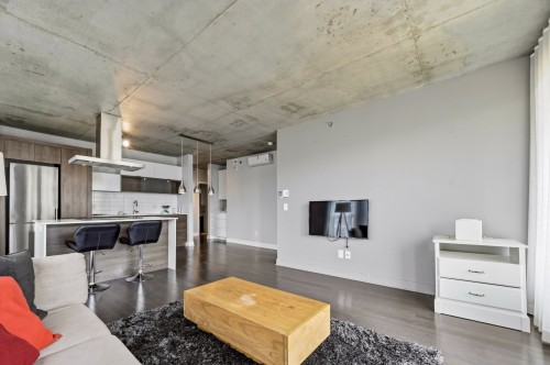 Salon - 1701-235 Rue Peel, Montréal (Le Sud-Ouest), QC - Indoor Photo Showing Living Room