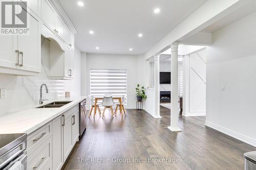 59 Tarquini Crescent, Caledon, ON - Indoor Photo Showing Kitchen With Double Sink With Upgraded Kitchen