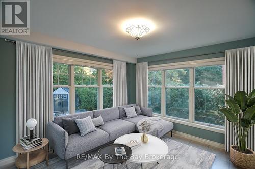 Virtually Staged Den - 1327 River Road E, Wasaga Beach, ON - Indoor Photo Showing Living Room
