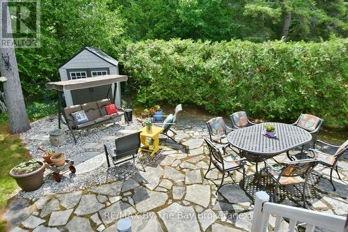 Nice Stone Patio Area - 1327 River Road E, Wasaga Beach, ON - Outdoor With Deck Patio Veranda