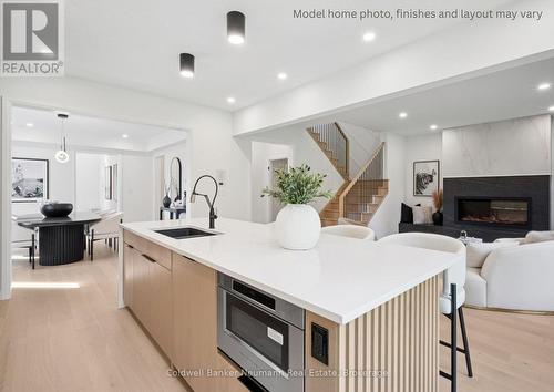 16 Cadence Common, Cambridge, ON - Indoor Photo Showing Kitchen With Upgraded Kitchen