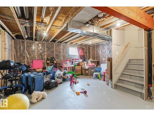 1416 169 St Sw, Edmonton, AB - Indoor Photo Showing Basement