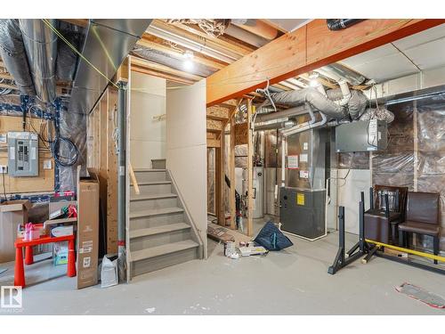 1416 169 St Sw, Edmonton, AB - Indoor Photo Showing Basement