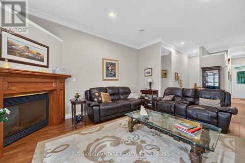 8 Willard Crescent, Middlesex Centre (Kilworth), ON - Indoor Photo Showing Living Room With Fireplace