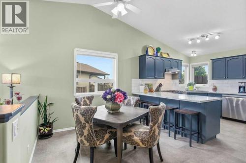 10 Hansen Close, Sylvan Lake, AB - Indoor Photo Showing Dining Room