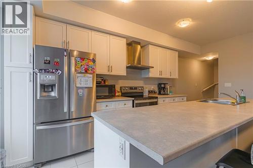 188 Wheat Lane E, Kitchener, ON - Indoor Photo Showing Kitchen With Double Sink
