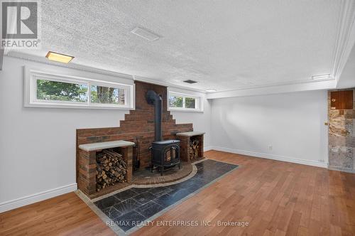 1282 Daimler Road, Mississauga, ON - Indoor Photo Showing Other Room With Fireplace