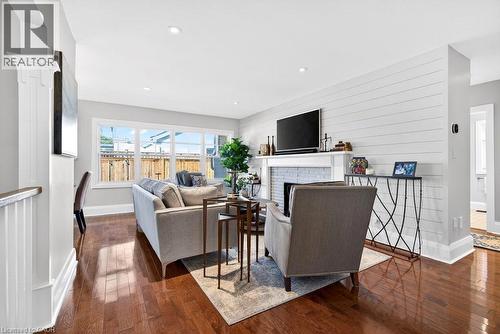 2079 Gary Crescent, Burlington, ON - Indoor With Fireplace
