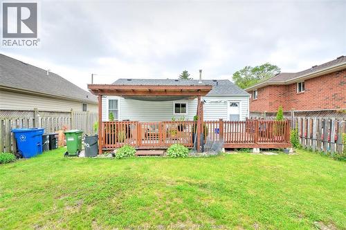 2480 Arthur Road, Windsor, ON - Outdoor With Deck Patio Veranda With Exterior