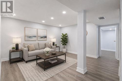 Virtually Staged - 77 Lowry Square, Toronto, ON - Indoor Photo Showing Living Room