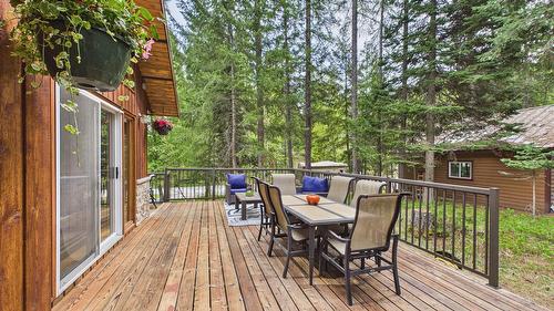 9387 Moyie Shores Estates Road, Moyie, BC - Outdoor With Deck Patio Veranda With Exterior