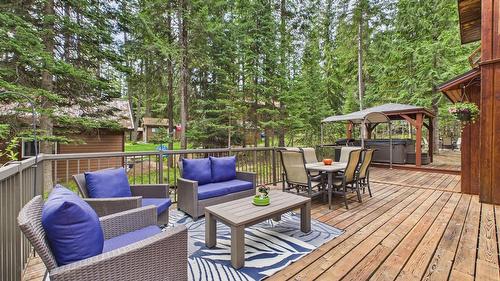 9387 Moyie Shores Estates Road, Moyie, BC - Outdoor With Deck Patio Veranda With Exterior