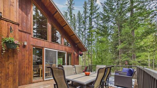 9387 Moyie Shores Estates Road, Moyie, BC - Outdoor With Deck Patio Veranda With Exterior