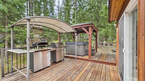 9387 Moyie Shores Estates Road, Moyie, BC - Outdoor With Deck Patio Veranda With Exterior