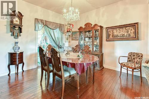 Counios Acreage, Lumsden Rm No. 189, SK - Indoor Photo Showing Dining Room