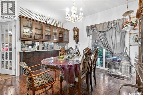 Counios Acreage, Lumsden Rm No. 189, SK - Indoor Photo Showing Dining Room