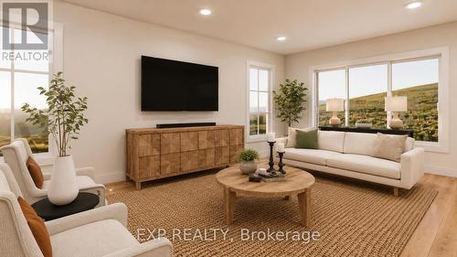 artist rendering only for illustrative purposes - 117 Thackeray Way, Minto, ON - Indoor Photo Showing Living Room