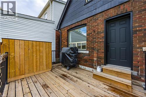 158 Balsam Avenue N, Hamilton, ON - Outdoor With Deck Patio Veranda With Exterior