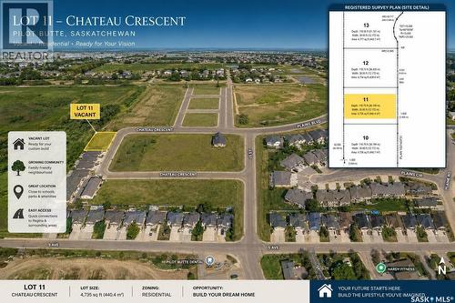 11 Tbd Chateau Crescent, Pilot Butte, SK 