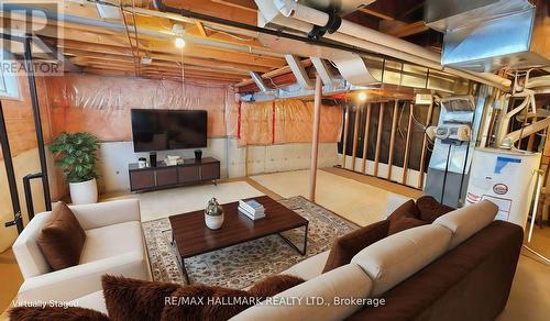 virtually staged - 48 Downing Crescent, Barrie, ON - Indoor Photo Showing Basement