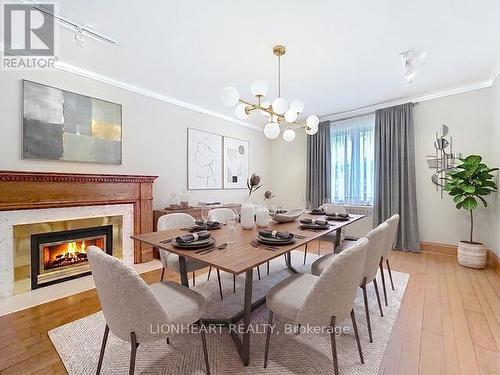 1475 Garnet Avenue, Mississauga, ON - Indoor Photo Showing Other Room With Fireplace