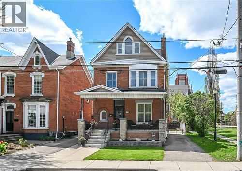 179 Macnab Street N, Hamilton, ON - Outdoor With Deck Patio Veranda With Facade