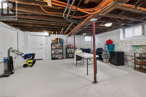179 Macnab Street N, Hamilton, ON - Indoor Photo Showing Basement