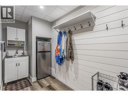 full mudroom with wash station and ample storage - 