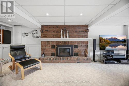 41 Plainsman Road, Mississauga, ON - Indoor Photo Showing Other Room With Fireplace