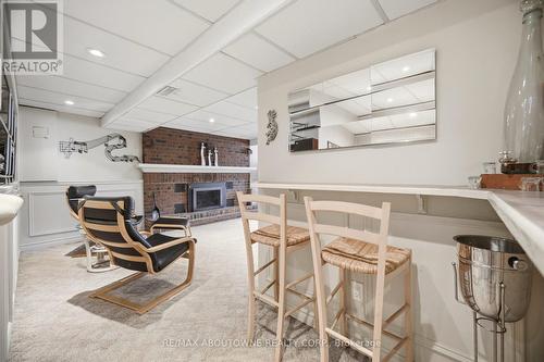 41 Plainsman Road, Mississauga, ON - Indoor Photo Showing Other Room With Fireplace