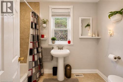 Virtually Staged - 1343 Hidden Valley Road, Burlington, ON - Indoor Photo Showing Bathroom