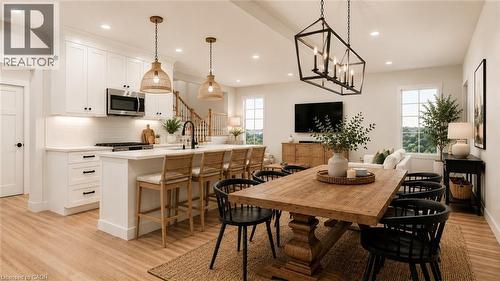 117 Thackeray Way, Minto, ON - Indoor Photo Showing Dining Room
