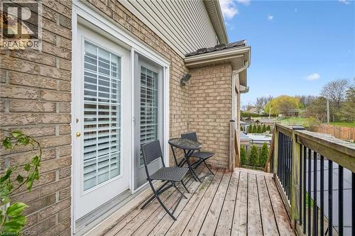 96 Hay Crescent, Cambridge, ON - Outdoor With Deck Patio Veranda