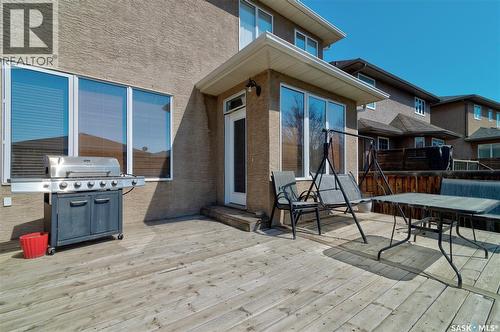 4003 Lepine Road, Regina, SK - Outdoor With Deck Patio Veranda With Exterior