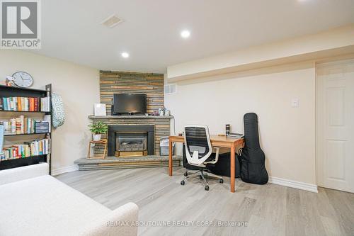 3302 Cardross Road, Mississauga, ON - Indoor With Fireplace
