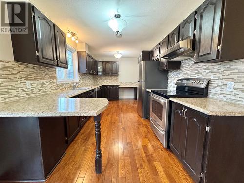 14 Wright Crescent, Gander, NL - Indoor Photo Showing Kitchen With Upgraded Kitchen