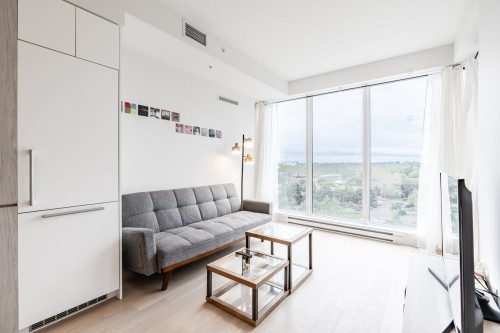 Salon - 901-1288 Rue St-Antoine O., Montréal (Ville-Marie), QC - Indoor Photo Showing Living Room