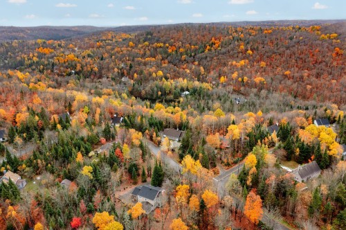 Aerial View - 87 Ch. Des Couleurs, Saint-Sauveur, QC - Outdoor With View