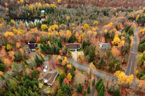 Aerial View - 87 Ch. Des Couleurs, Saint-Sauveur, QC - Outdoor With View