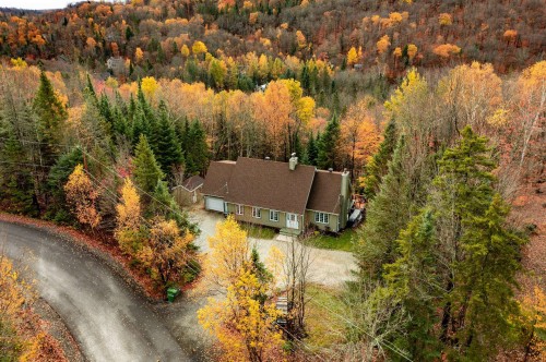Aerial View - 87 Ch. Des Couleurs, Saint-Sauveur, QC - Outdoor With View