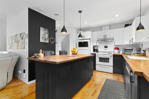Kitchen - 87 Ch. Des Couleurs, Saint-Sauveur, QC - Indoor Photo Showing Kitchen With Double Sink