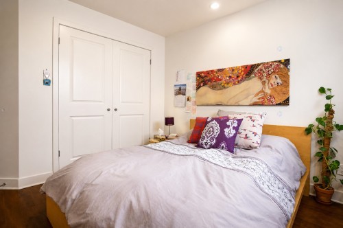Chambre à coucher principale - 01-7650 13E Avenue, Montréal (Villeray/Saint-Michel/Parc-Extension), QC - Indoor Photo Showing Bedroom